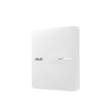 ASUS ExpertWiFi EBA63 AX3000 Dual-Band WiFi 6 (802.11ax) PoE Access Point, Support up to 5 SSIDs and VLAN, Self-Defined Network, Support PoE & PoE+, Easy Management app, AiMesh Compatible