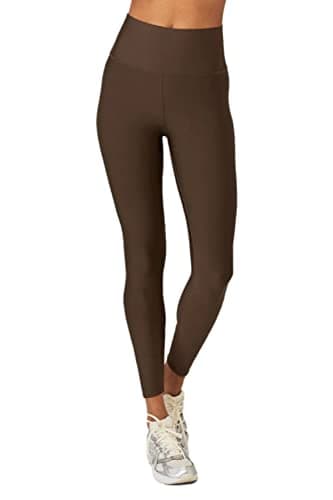 Alo Yoga Women's 7/8 High-Waist Airlift Leggings, Espresso, Brown, XS
