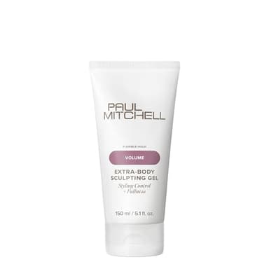 Paul Mitchell Extra-Body Sculpting Gel, Adds Fullness + Styling Control, For Fine Hair, 5.1 fl. oz