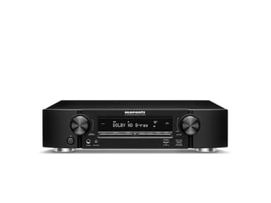 Marantz NR1510 UHD AV Receiver – Slim 5.2 Channel Home Theater Amplifier, Dolby TrueHD and DTS-HD Master Audio | Alexa Compatible | Stream Music via Wi-Fi, Bluetooth and HEOS Black