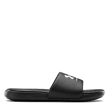 Under Armour Men's Ansa Fix Slide Sandal, Black (004)/Black, 12