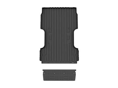 WeatherTech TechLiner Truck Bed Liner for Ford Super Duty - Complete Set (Bed Liner and Tailgate Liner) (39604-3TG12), Black