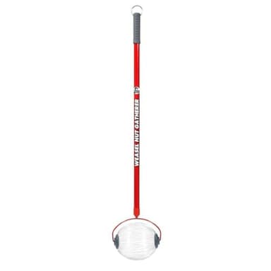 Garden Weasel Nut Gatherer - Medium Cage | Pick Up Pecans, Acorns, Hickory Nuts, Golf Balls, Sweet Gum Balls | Nut Collector and Picker Upper Roller | 95314