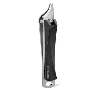 EBEWANLI Ingrown Nail Clippers, Slanted Curved Blade Toe Nail Clippers for Ingrown Toenails & Fingernail, Stainless Steel Toenail Clippers Cutter, Angled Nail Clippers for Seniors, Men, Women