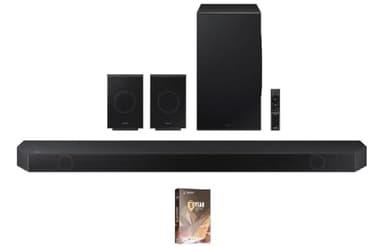 Samsung HW-Q990D 11.1.4ch Soundbar with True Dolby Atmos Sound with 5 Year Amber Protection Plan (2024)