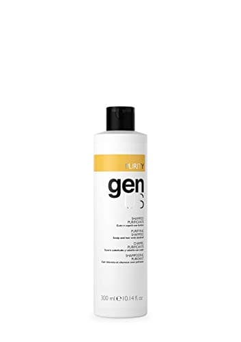 Genus Purity Purifying Shampoo - Anti-Dandruff Hair Shampoo Enriched with Piroctone Olamine, Sage, Thyme & Rosemary Extracts - Rebalancing, Soothing for Scalp Health - 300ml