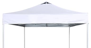 SCOCANOPY Commercial 10x10 Canopy Replacement Top with Air Vent,Canopy Cover ONLY, (White)