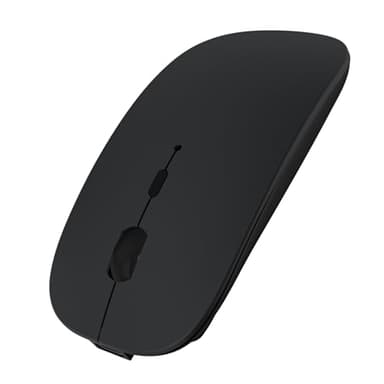 SUNGI Bluetooth Mouse for Laptop/MacBook/iPad/Android PC,Rechargable Quiet Slim Wireless Mice Compatible with Windows/Linux/Tablet,Black