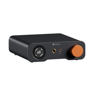 Fosi Audio ZH3 DAC Headphone Amp, Fully Balanced Preamp with AKM4493SEQ XMOS XU316 PCM 768kHz for Amplifiers, USB/Optical/COAX/RCA/12V Trigger Input, XLR/RCA/4.4mm/6.35mm Output with Remote