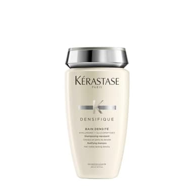 KÉRASTASE Densifique Densité Shampoo, Thickening & Strengthening Shampoo, Removes Build-Up & Adds Shine with Hyaluronic Acid for Fine, Thin & Thinning Hair, 8.5 Fl Oz