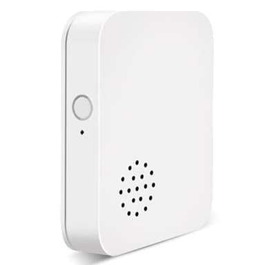 WENGART Zigbee Vibration Alarm Sensor,120dB Local Siren Shock Detector for Windows & Doors,3 Sensitivity Levels,Glass Break Sensor Works with SmartThings,Alexa & Home Assistant,Zigbee Hub Required