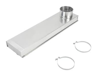 Whirlpool 4396037RP Genuine OEM Dryer Telescoping Vent Kit For Dryers Vent dryer vent hose dryer vent dryer hose dryer duct dryer vent kit Standard Size Stainless Steel 1 each