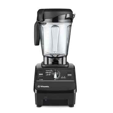 Vitamix 6500, Professional-Grade Blender with 3 Presets, 2.2 HP motor, 64oz low profile container, Black