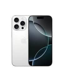 Apple iPhone 16 Pro, US Version, 256GB, White Titanium - Unlocked (Renewed Premium)