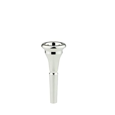 Glory Silver Plated French Horn Mouthpiece,Nickel Silver Color