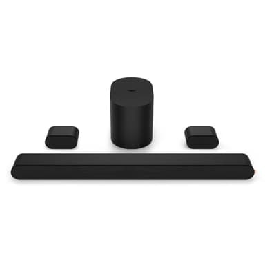 VIZIO 5.1 Soundbar SE, Wireless Subwoofer, Surround Sound w/Dolby Atmos & DTS:X, Bluetooth Speaker, QuickFit™ Compatible – SV510X-08 (New, 2024 Model)