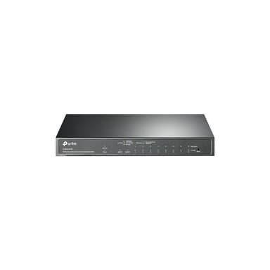 TP-Link TL-SG1210MPE | 8 Port Gigabit PoE Switch | Easy Smart Managed | 8 PoE+ Ports @123W, w/ 2 Uplink Gigabit Ports + 1 Combo SFP Slot | 3 Year Manufacturer Warranty | QoS, Vlan, IGMP & LAG