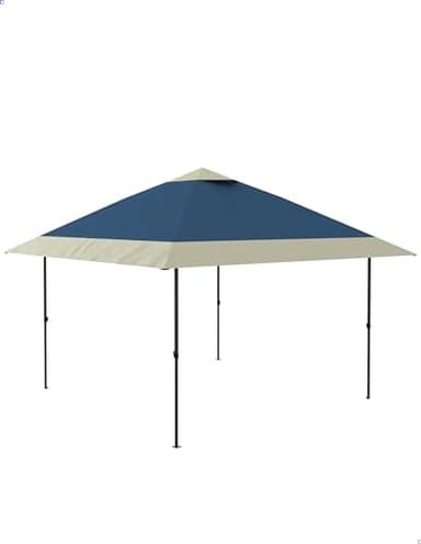 Pop Up Gazebo 13x13, Outdoor Canopy Shelter with 4 Stanbags, 8 Stakes Instant Gazebo Tent for Lawn, Garden, Backyard Deck - Navy Blue(Without Netting)