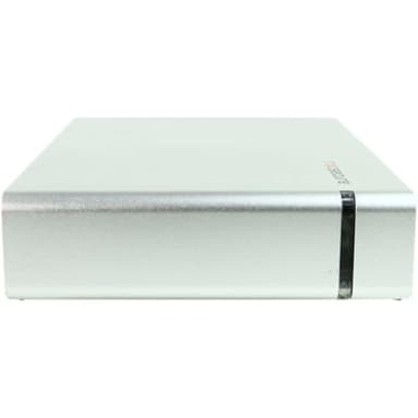 Rocstor CommanderX EC31 2TB SSD 3.5" Encrypted Desktop External Hard Drive, USB 3.1/3.0, Silver (C280LL-01)