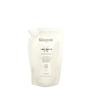 Kerastase Densifique Densité Shampoo - Thickening & Strengthening For Fine & Thinning Hair, Removes Build-Up & Adds Shine With Hyaluronic Acid, 16.9 Fl Oz (Refill)