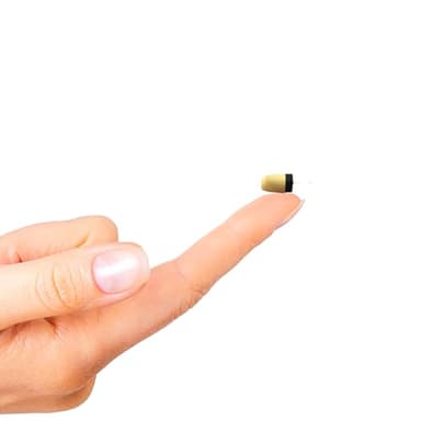 VKBAND 108B Mini Hidden Spy Earphone Short Wireless Earpiece Headset/Wireless in-Ear Earpiece with Microphone/Covert Communication Receiver