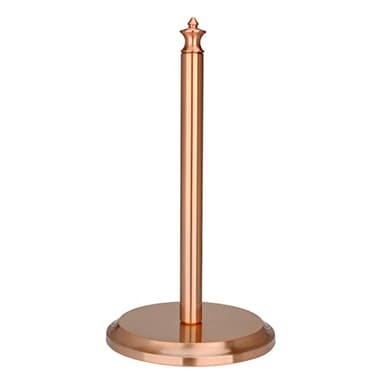 Akicon Paper Towel Holder Stand for Kitchen Countertop & Dining Room Table (Copper, Classical)