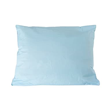 McKesson Medical Pillow [1 Count] Limited Reusable Hospital Bed Pillows, Fluid Moisture and Stain-Resistant, Blue, 20 in x 26 in