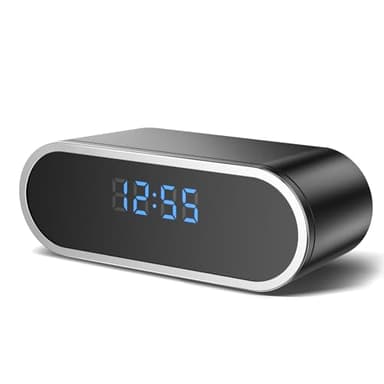 ASWNS 4K HD Wireless WiFi Security Camera, Nanny Cam for Home, Indoor Camera with Clock with App Control, AI Motion Detection, Loop Recording, Night Vision, Local & Cloud Storage, Easy to Use