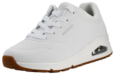 Skechers Women's Uno-Stand on Air Sneaker, White, 7
