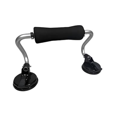 Kayak Roller, Kayak Load Assist with Suction Cups Mount for SUV Car Roof Lift, Kayak Roller Loader with Towel, Wrench & Screwdriver