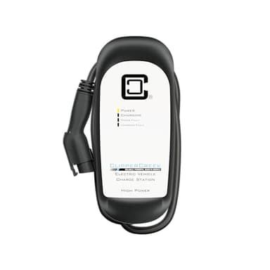 ClipperCreek EV Charger, HCS-40PR, Plug-in Rugged, 32A, 240V, Level 2, NEMA 6-50 Plug