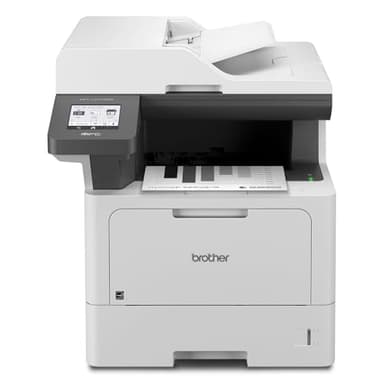 Brother MFC-L5710DW Business Monochrome Laser All-in-One Printer with Wireless Networking and Duplex Print, Scan, and Copy, Works with Alexa