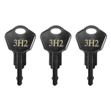 Sentry Safe Replacement Keys Model 1100-Codes 3H2 for Sentry Safe Key (Key 3H2)(3 Pcs)