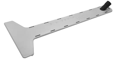 Vacuum Attachment to clean under Refrigerator, Appliances & furniture, Thin Vac® fits standard 1 1/4 to 1 3/8 inch hose wands, no more kneeling or bending down. MADE IN U.S.A,