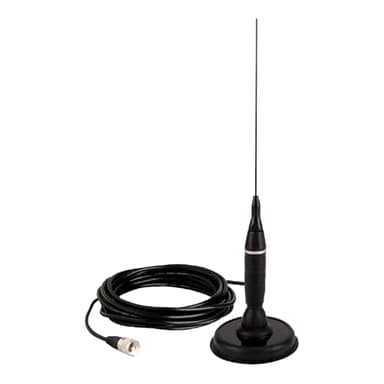Cobra HGA 1500 Hga1500 36 Inch Magnetic Mount CB Antenna Heavy Duty Magnet, for use In Cars, SUVs Recreational Vehicles 300 Watt Power Handling Capability