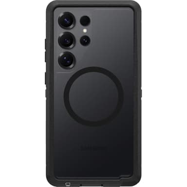OtterBox Samsung Galaxy S25 Ultra Defender Series XT Clear Magnet Case - Dark Side (Black)