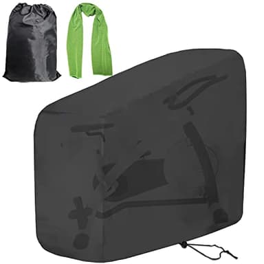 Exercise Bike Covers Outdoor And Indoor,Spin Gym Fitness Training Upright Cycling Stationary Bike Cover Outdoor Storage Waterproof