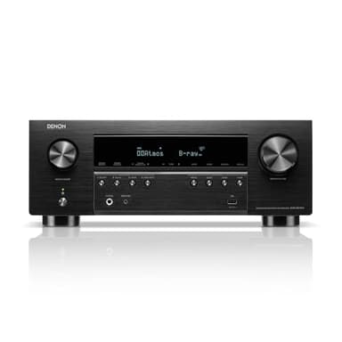 Denon AVR-S970H 8K Ultra HD 7.2 Channel (90Watt X 7) AV Receiver - Built for Gaming, Music Streaming, 3D Audio & Video, Alexa + HEOS, Black