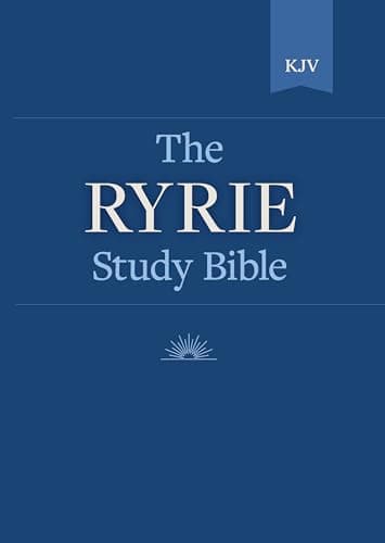 The Ryrie KJV Study Bible Hardcover Red Letter (King James Version)