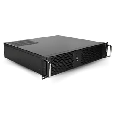 Quiet Rackmount Computer (3.8-4.6GHz AMD Ryzen 7 5700G CPU, 32GB RAM, 1TB SSD, W11 Pro) - 2U Rackmount Server or Workstation Desktop PC for Home or Business