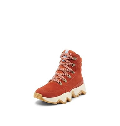 SOREL Women's Kinetic Impact Conquest Plus Waterproof Boot - Sanguine, Jet - 8