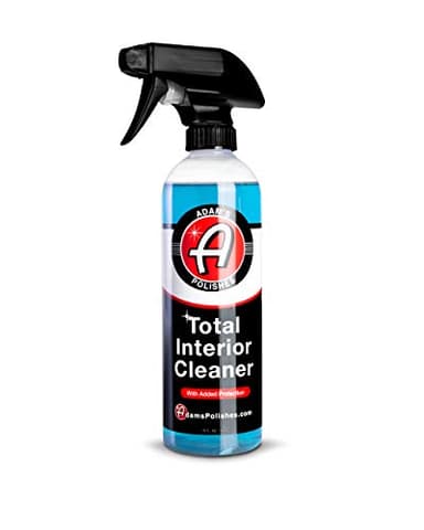 Adam's Polishes Total Interior Cleaner & Protectant, Quick Detailer & SiO2 Protection, Ceramic Infused, Anti-Static, OEM Finish, For Leather, Vinyl, Plastics, Glass & More
