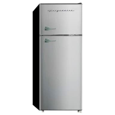 Frigidaire, 2 Door Apartment Size Refrigerator/Freezer Combo, 7.5 cu ft, Platinum Series, Stainless, 23" D x 21.5" W x 55.5" H