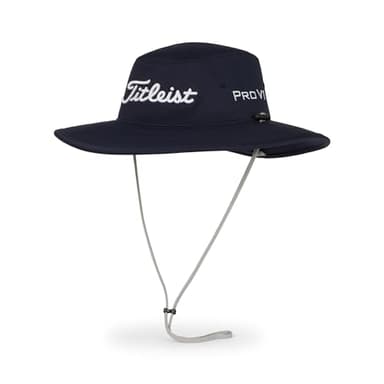 Titleist Men's Tour Aussie Golf Hat, Navy/White