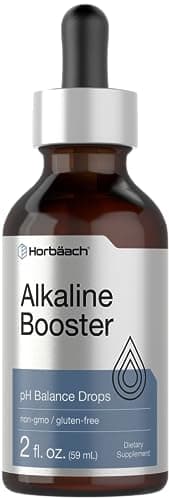Horbaach Alkaline Water Drops | 2 fl oz | pH Balance Supplement | Booster with Minerals | Non-GMO & Gluten Free