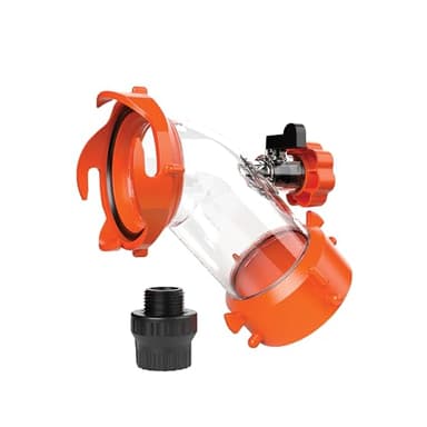 Camco Rhino Blaster RV Tank Rinser with Backflow Preventer - RV Accessories for Toilet and Waste Tank Cleaning - Essential Camper Supplies for Odor Control and Sensor Maintenance - (39080)