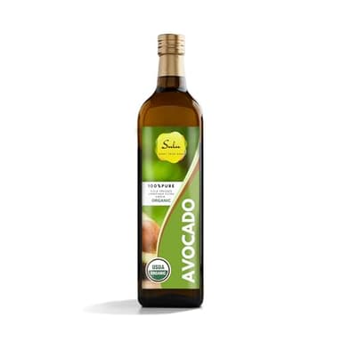 USDA Certified Organic Cold Pressed Unrefined Raw Avocado Oil - 16 fl.oz