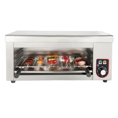 1500W Commercial Electric Wall-mounted Cheese Melter Salamander Broiler BBQ Gril