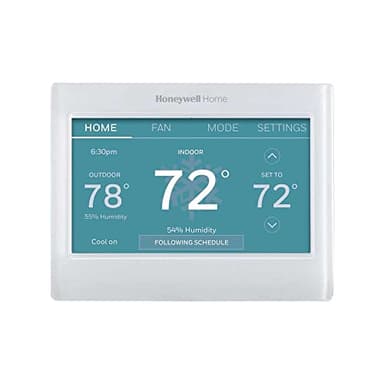 Honeywell Home RTH9600WF Smart Color Thermostat ENERGY STAR Wi-Fi Programmable Touchscreen Alexa Ready - C-Wire Required