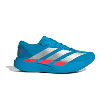 Adidas Men's Adizero EVO SL Woven M Solar blueSilver met./Lucid red 11.5 US